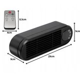  Električni LCD grijač na dodir od 1000 W s termostatom i daljinskim upravljačem | shoptok.hr