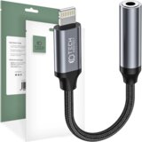 TECH-PROTECT LIGHTNING ADAPTER ZA MINI JACK 3,5 MM ČRN KABEL, (22070766) | Shoptok.si