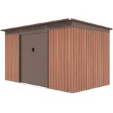 vrtna hiška GRAH 700 - 340 x 206 cm, rjava
