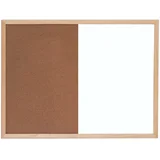 Ploča 60 x 90 cm, kombinirana (pluto + magnet)