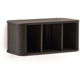Kave Home Tamno smeđi zidni ormarić za ispod umivaonika u dekoru jasena 90x40 cm Mailen – | shoptok.hr