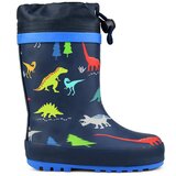 BRILLE čizme za dečake dino, teget