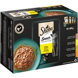 Sheba Večkratno pakiranje različice v vrečkah za ohranjanje svežine 12 x 85 g - Sauce Collection (raca, piščanec, perutnina, puran) Cene