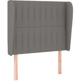  Krevet s oprugama i madracem tamnosivi 90x200 cm od tkanine | shoptok.hr