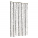 Furnova Zavesa proti mrčesu svetlo siva in bela 100x230 cm šenilja, (21917615) | Shoptok.si