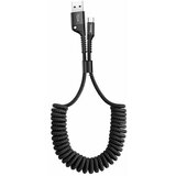 Baseus kabel usb a-c 1m 2A spiralni črn CATSR-01 Cene