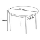 Hanah home Trpezarijski sto Rox White | ePonuda.com