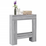 vidaXL Okvir za kamin boja hrasta 81x18x82 cm od konstruiranog drva | shoptok.hr