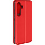AVIZAR Folio etui za Galaxy S24 / S25 z držalom za kartice in funkcijo stojala, Rdeča, (5000189097) | Shoptok.si
