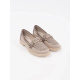 GOODIN Beige loafers with leather insole | Shoptok.si