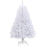 Umjetno božićno drvce Bijelo 150 cm PVC i metal | shoptok.hr