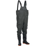  Visoke čizme za vodu do prsa tamnozelene veličina 42 | shoptok.hr