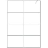 Pregrada za tuš srebrna 140 x 195 cm s prozirnim staklom ESG | Eponuda.com