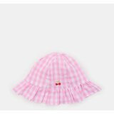 Sinsay Pamučni bucket hat na kockice s vezom trešanja | shoptok.hr