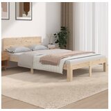  Posteljni okvir iz trdnega lesa 120x190 cm 4FT | Shoptok.si