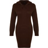 Trendyol Dress - Brown - Pullover Dress Cene