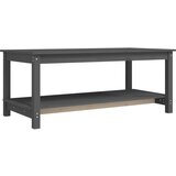  Klubska mizica siva 110x55x45 trdna borovina, (20711264) | Shoptok.si