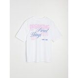 Sinsay Pamučna majica s natpisom Sweet Things | shoptok.hr