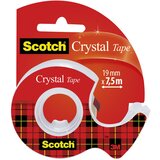 Traka ljepljiva nevidljiva 19mm/ 7,5m scotch crystal 3m.blister | Shoptok.si
