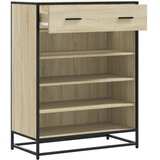 Ormarić za cipele Sonoma hrast Konstruirano drvo i metal | shoptok.hr