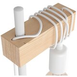Eglo Townshend stolna lampa E27, 50 cm, bijela/drvo, 33163 | shoptok.hr