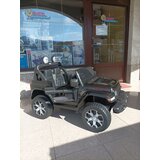 Lean Toys Licencirani Jeep Rubicon Wrangler 4x4 crni - auto na akumulator | shoptok.hr