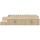  Krevet s ladicama Sonoma hrast 80 cm Konstruirano drvo | shoptok.hr