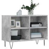vidaXL TV omarica betonsko siva 69,5x30x50 cm inženirski les | Shoptok.si