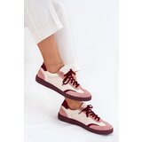 Zazoo Women's Leather Sneakers N1220 Beige | Shoptok.si