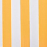  Tenda iz platna sončnično rumena in bela 3x2,5 m (brez okvirja), (20610774) | Shoptok.si