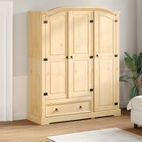 vidaXL Ormar Corona 151,5 x 52 x 186 cm od masivne borovine | shoptok.hr