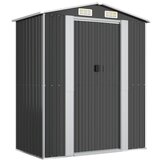 vidaXL Vrtna lopa antracit 192x108x223 cm pocinkano jeklo, (20956200) Cene
