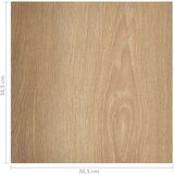  Samoljepljive podne obloge 20 kom PVC 1 86 m² smeđe | shoptok.hr