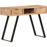 vidaXL Pisalna miza 110x50x75 cm trden akacijev les z naravnimi robovi | Shoptok.si