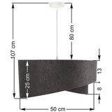  Luster na sajli GALAXY 1xE27/60W/230V | Eponuda.com