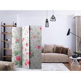 Artgeist PARAVAN 135/172/3 cm zelena, bela, pink | Shoptok.si