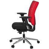 MID.YOU Vrtljiv Stol Pro-tec 350, Črna, Rdeča | Shoptok.si