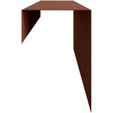 Profil za rubove vrta 2 kom. 100 x 10 x 15 cm Otporni čelik Rđa | shoptok.hr