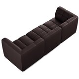 Makamii Temno vijolična sedežna garnitura iz umetnega usnja 255 cm Aloha – | Shoptok.si