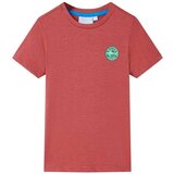  Dječja majica crvena boja paprike 104 | shoptok.hr