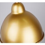Candellux truck zidna lampa crna+zlatna 1X40W E27 zlatna abažur