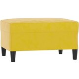  3-dijelni set sofa s jastucima žuti baršunasti | shoptok.hr