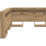  Skladišno uzglavlje hrast artisan 135 cm Konstruirano drvo | shoptok.hr