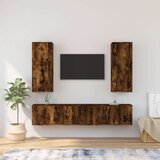  4-dijelni set TV ormarića boja dimljenog hrasta drveni | shoptok.hr