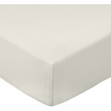 Bianca Kremno bela napenjalna rjuha iz bombažnega perkala 90x190 cm Cotton Percale – Cene