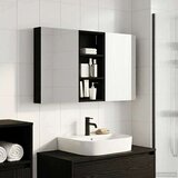  Komplet omaric za kopalnico s polico 3 pcs 110 x 10,5 x 60,5 cm, (5000246375) | Shoptok.si