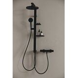 Ideal Standard Mat črna plastična tuš ročka ALU+ – | Shoptok.si