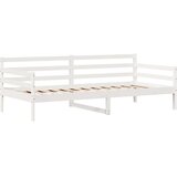vidaXL dnevna postelja s predali bela 90x200 cm trdna borovina, (21303693) | Shoptok.si