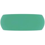  Luksuzni okrugli umivaonik mat svjetlozeleni 40x15 cm keramički | shoptok.hr