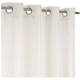Casa Selección Bež prosojna zavesa iz mešanice lana 140x260 cm Fifties – | Shoptok.si